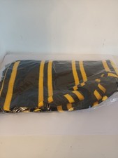 Unisex Yellow and Black Scarf
