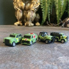 ?Vintage 1989 Micro Machines Military Army Vehicles X 4 Bundle VGC