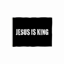Black Jesus Is King Flag