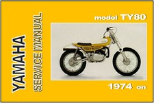 YAMAHA Workshop Manual TY80