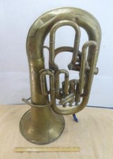 Antique Brass Baritone Horn