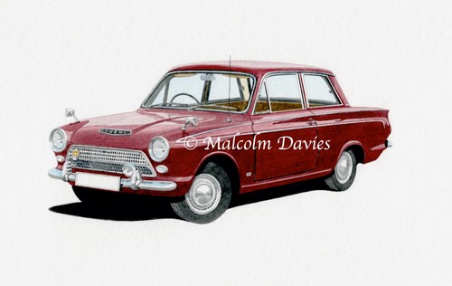 Ford cortina consul mark - mark, 1