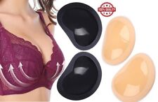 2 x Bra Inserts Self-Adhesive Push-up Breast Pad Sticky Bra Cups for Women UK