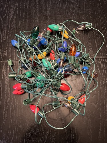 Vintage christmas light - c7,