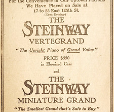 1910 Steinway Vertegrand Piano