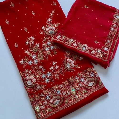 Unstitched suit material - unstitched,