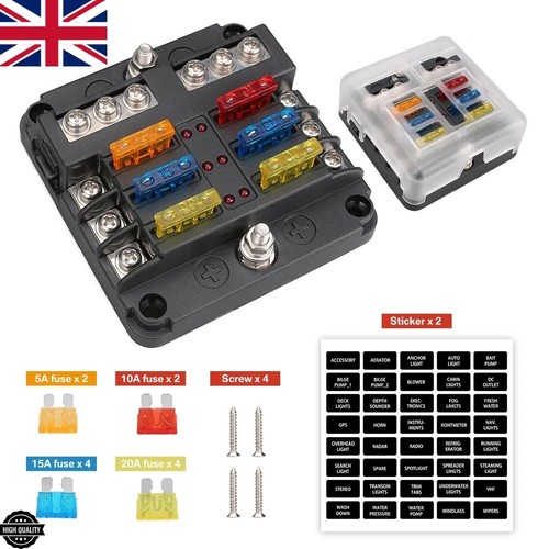 Way blade fuse - blade, block