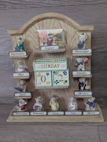 Avon bear perpetual calendar - avon,