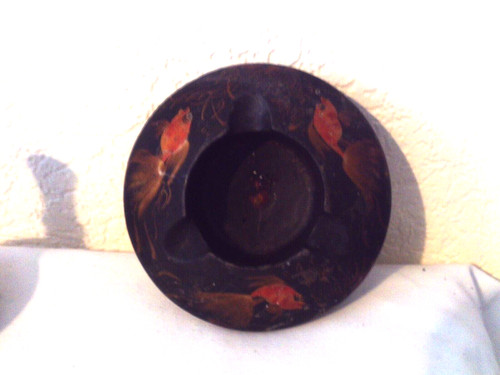 Vintage oriental ashtray - oriental,