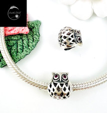 Sterling Silver 925 Charm Owl