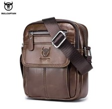 Men's Leather Messenger Bag