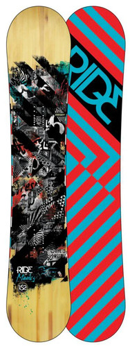 Ride manic 158cm snowboard - ride,