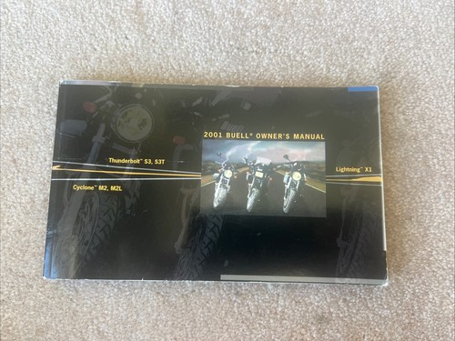 2001 buell oem owner - buell, manual