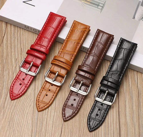 Mens genuine leather watch - genuine,