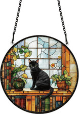 PLIGREAT Black Cat Stained