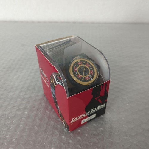 Rare swatch james bond - james,