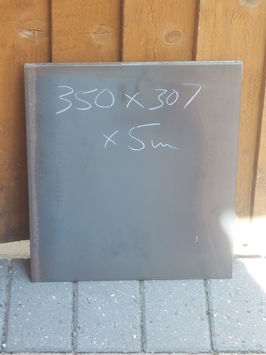 Mild steel plates - steel, 350mm
