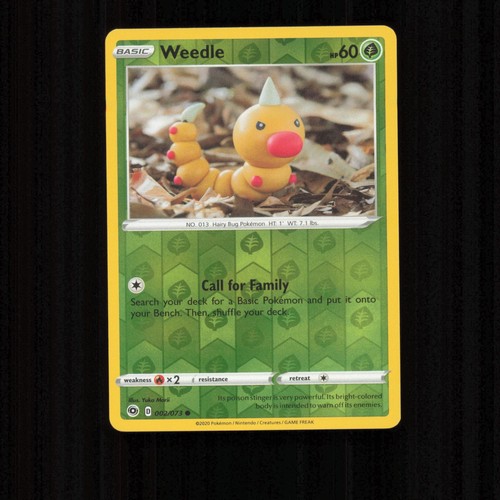 Weedle 002 073 common - weedle,