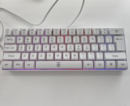 Gaming keyboard white - gaming,