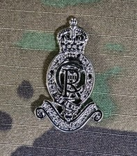 RHA Royal horse artillery lapel pin brooch kings troop crown cypher