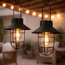 21cm Solar Fisherman Black