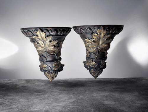 Vintage pair ornate - of,