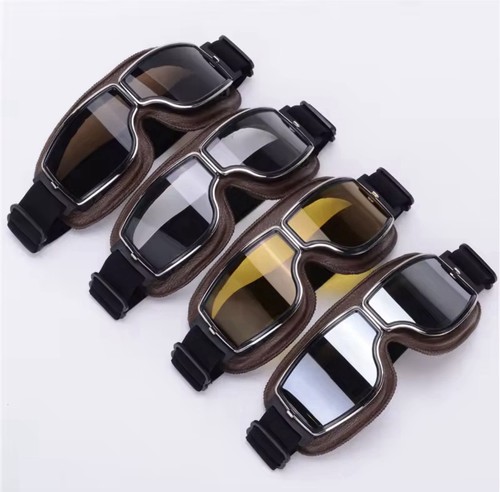 Vintage motorcycle goggles - vintage,