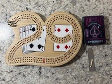 VTG 29 Wood Cribbage Game