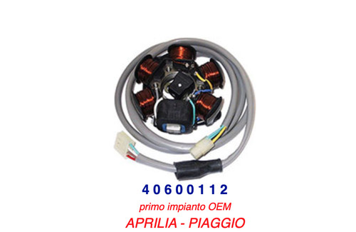 40600112 stator piaggio - 40600112,