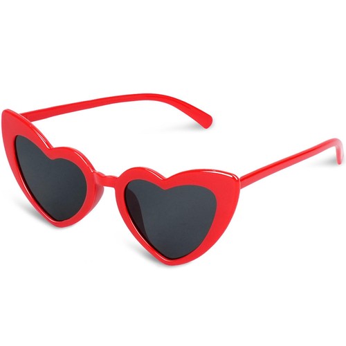 Red vintage heart shaped - red,
