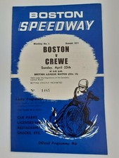 Boston crewe speedway - boston,