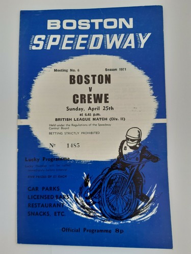 Boston crewe speedway - boston,