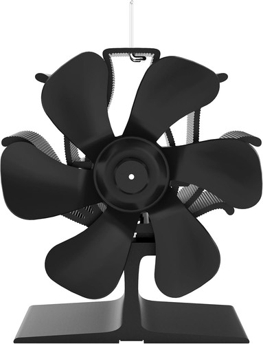 Log burner fan stove - fan, 6