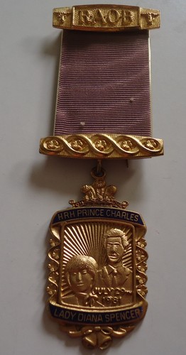 1981 masonic medal - 1981, raob