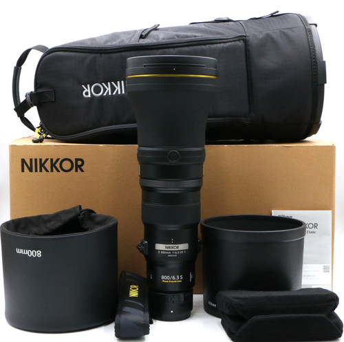 Nikon nikkor 800mm 3 - 800mm, f/6.3