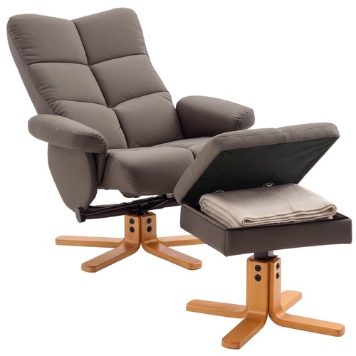 Homcom recliner chair and - chair,