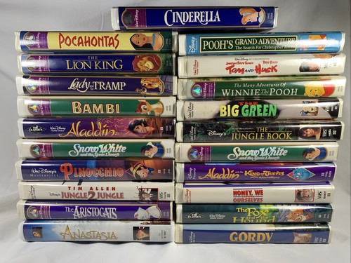 Lot vhs disney movies - vhs,,