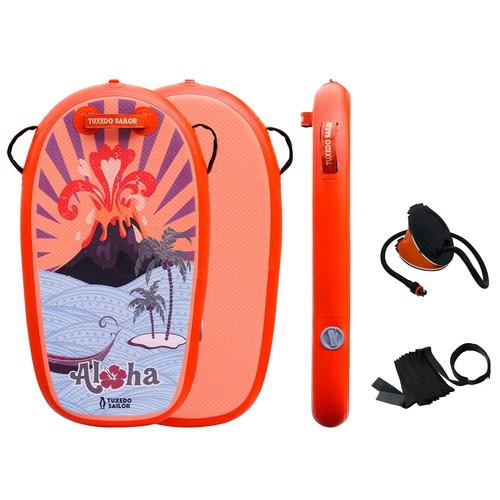 Inflatable bodyboard for kids - inflatable,