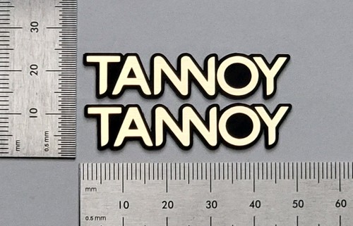 Tannoy speaker badge logo - badge,