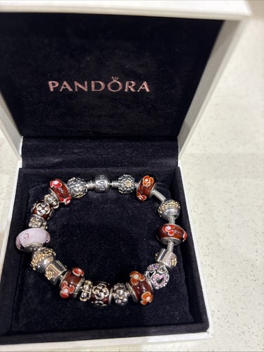 Pandora charm bracelet with - with, 19