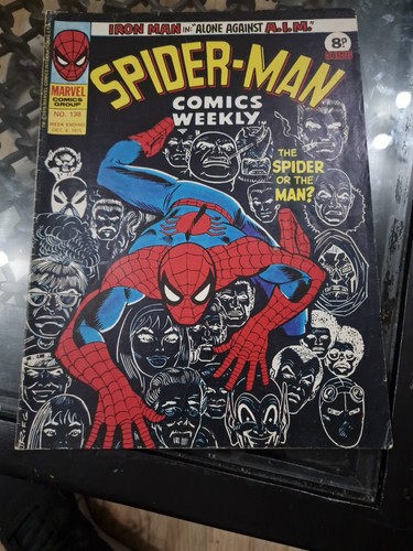 Spiderman comics weekly 138 - spiderman,