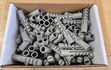 Heavy Duty Wall Plugs M10 X 50 Nylon Raw Plug 200 job lot