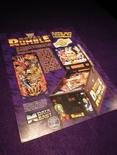 Data East WWF Royal Rumble Pinball Machine Flyer