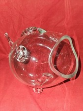 Vintage Clear Glass Fish