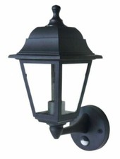 Lyvia Coach Lantern Outdoor Garden Security Light Lamp With Pir Sensor 9723
