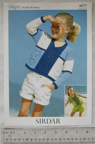 Vintage sirdar 4077 sweater - sirdar,