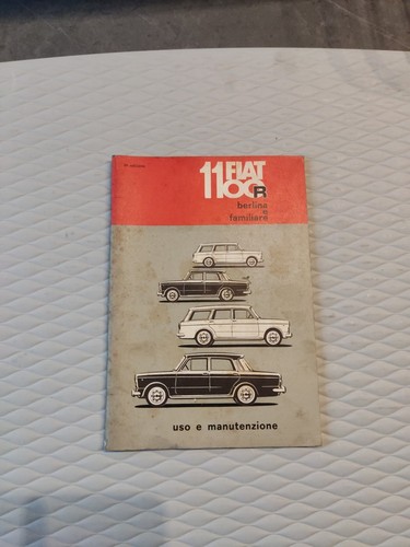 Use and maintenance booklet