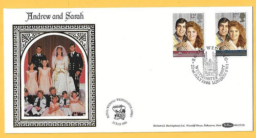 Benham blcs15b 1986 fdc - 1986,