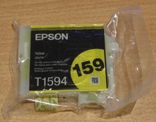 GENUINE EPSON T1594 Yellow cartridge ORIGINAL KINGFISHER vacuum seal R2000 ink