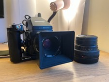 Bronica ETRSi Medium Format 75mm PE + AEIII Prism + 40mm + Hand Grip 